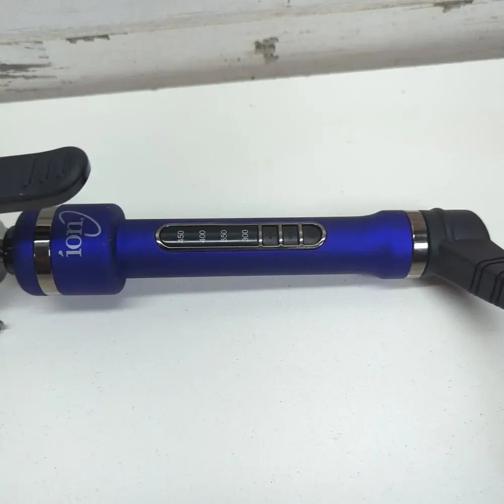 Ion Titanium Pro Curling Iron 1-1/2 in Maximum Curl Retention Purple
